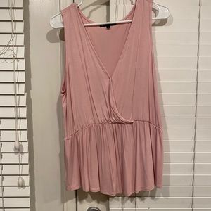 Women’s light pink tank top